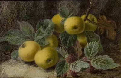 Quince and Blackberries, c.1893 by Oliver Clare